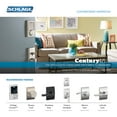 thumbnail image 3 of Schlage Lock Company BE375CEN626 Century Keyless Deadbolt, Satin Chrome, 3 of 7