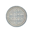 thumbnail image 3 of Unique Loom Salzburg Collection Area Rug - Kasern (4' 1" Round Light Blue/Gray), 3 of 7