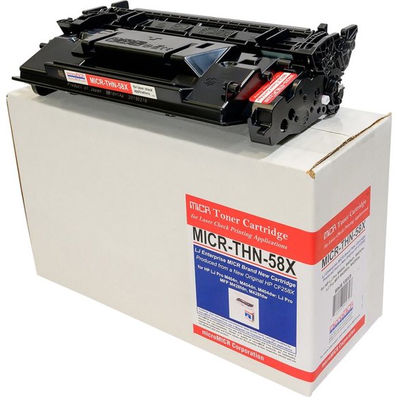 MICRO MICR CORPORATION MICR-THN-58X MICRO MICR BRAND NEW MICR HP CF258X FOR USE IN M404DN M404DW M428FDN M428FDW EST
