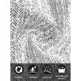 thumbnail image 7 of White Black Striped Cloth Napkins Set of 6 Reusable Dinner Napkins, Abstract Modern Art Irregular Stripe Cocktail Napkin Washable Table Napkins for Wedding/Holiday Party/Baby Shower 20"x20", 7 of 7