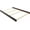 Dark Chocolate, variant on Full-Size Conversion Kit Bed Rails for Bennington Cribs by Delta Children - #0050/#550725 (White Ambiance - 108)