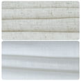 thumbnail image 4 of Everyday Celebration Light Filtering Relaxed Roman Shade,Cordless Hand-Operated Soft Fold Linen Blend Blind 29x64" Natural, 4 of 8