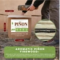 thumbnail image 3 of Piñon Firewood, Approximately 35lbs Box - Aromatic Blend for Indoor and Outdoor Use, 1.5 Cubic Foot, Southwest Scent - Fireplace, Fire Pit, Ambiance - Box Packaging, 3 of 12
