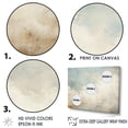 thumbnail image 3 of Designart "Neutral Clouds Minimalist Sky" Clouds Floater Framed Canvas Art Print, 3 of 5