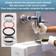thumbnail image 6 of for Sloan F-56-A Regal Spud Coupling Assembly, 1-1/2" x 3" - Includes Flange, Slip Joint Gasket and Friction Ring - for Sloan Regal Flushometers, 0306145, 6 of 7