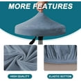 thumbnail image 5 of AIGIA 2 Pack Bar Stool Covers Round Stool Covers With Elastic Bands Slipcover Washable Stool Cushion Covers, 5 of 7