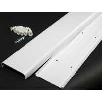 Wiremold CMK30 White Flat Screen TV Cord Cover Kit