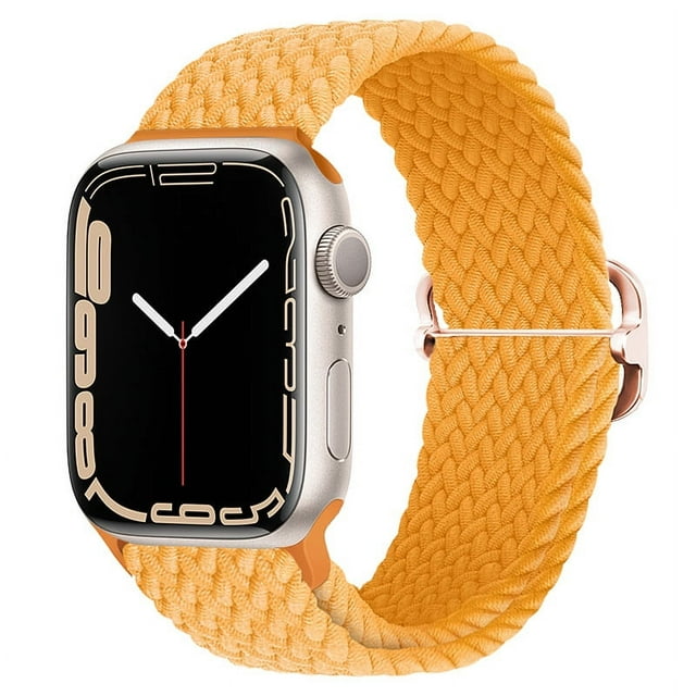 Bracelet Compatible avec Apple Watch, 38 mm, 40 mm, 41 mm, pour Hommes et Femmes, Bracelet de Montre Élastique Réglable Compatible avec iWatch Series