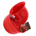 thumbnail image 4 of Car Horn 150db Red Air Horn Electric Bull Horn Cow Sound Metal Horn for Truck Train Boat Motorcycle Car, 4 of 5