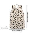 thumbnail image 5 of FDDMis Quilted Backpack for Women Travel Backpacks Theft Proof Backpack Mini Travel Backpack Technician Backpack Mens Black Backpack Mochila De Niña, Khaki, 5 of 7