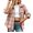 Pink, variant on Vedolay Tops Womens Slim-Fit Casual Fall Fashion Double Flap Pockets Casuals Jacket,Khaki L