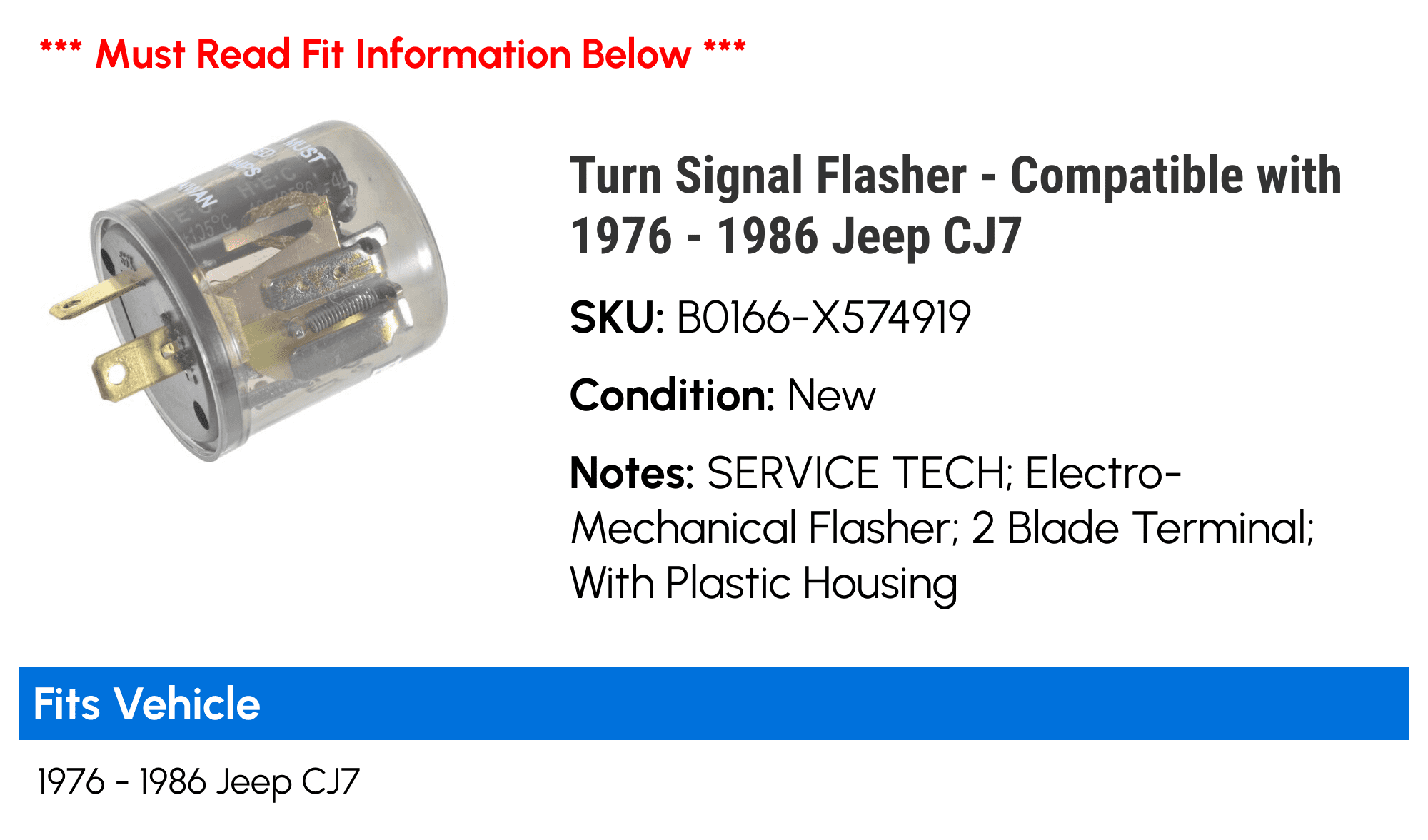 Turn Signal Flasher - Compatible With 1967 - 1982, 1984 - 1994 Chevy Corvette 1968 1969 1970 1971 1972 1973 1974 1975 1976 1977 1978 1979 1980 1981 1985 1986 198 Af926a30 9c03 4842 8f78 B6752aac196e.c50f03f561322ebdea596f4ec14803a0