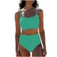thumbnail image 2 of Traje de baño Tankini vintage estampado para mujer, traje de baño conservador, falda playera estampada para mujer, traje de baño de 3 piezas para mujer, trajes de baño tankini para mujer, trajes de ba, 2 of 7