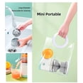 thumbnail image 4 of Extractor de jugo de fruta portátil recargable por USB, 4 of 4