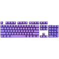 thumbnail image 1 of HUGFEGWE Clavier, Clavier Mécanique 104 Pcs Rétroéclairage Universel PBT Capuchons de Touches Clavier de Jeu Rétroéclairé Rechargeable Mini Sensation Mécanique Clavier Anti-ghosting pour PC Ordinateur Violet U2537-10367, 1 of 7