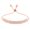 Rose gold, variant on CZ Simulated Stone Bar Shape Layered Cubic Zirconia Bracelet for Women Adjustable Wedding Bridal Bolo Bracelet for Women Girls Gifts