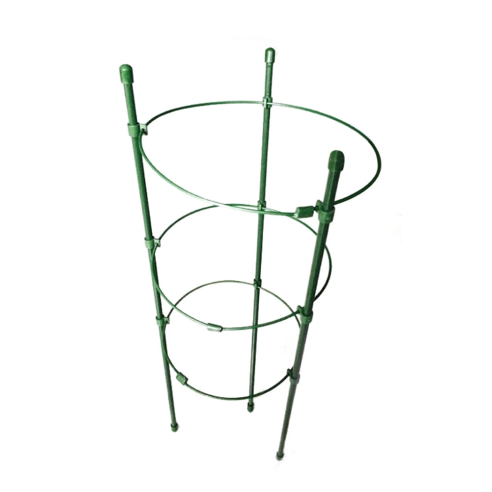 3 Pcs 45CM Garden Trellis Climbing Plants Support Cage Stand for Pepper Eggplant 