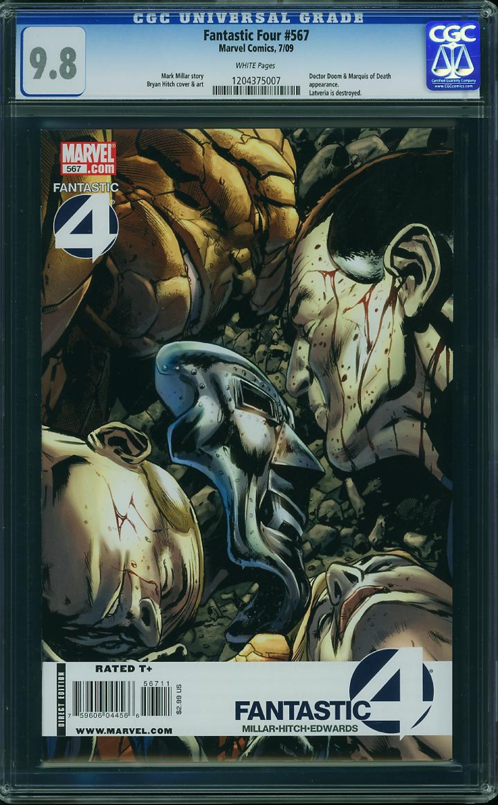 Cover of Fantastic Four #567