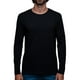 thumbnail image 1 of Playera Manga Larga Para Hombre De Algodón Pima y Tela Spandex Unbranded Co Long Sleeve Crew Neck Black L, 1 of 6