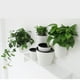 thumbnail image 3 of Florero de maceta flotante de pared con riego automático de plástico de 3 para de, 3 of 9
