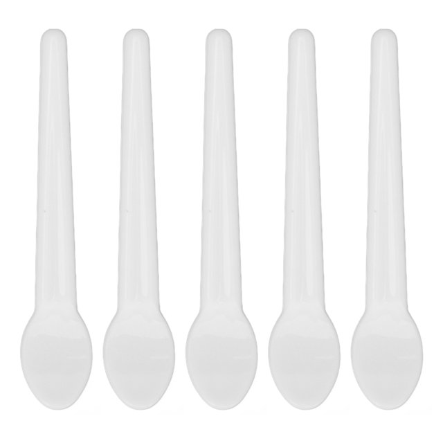Espátula cosmética BuyWeekMX 50 piezas Herramienta de cuchara de crema facial Plástico