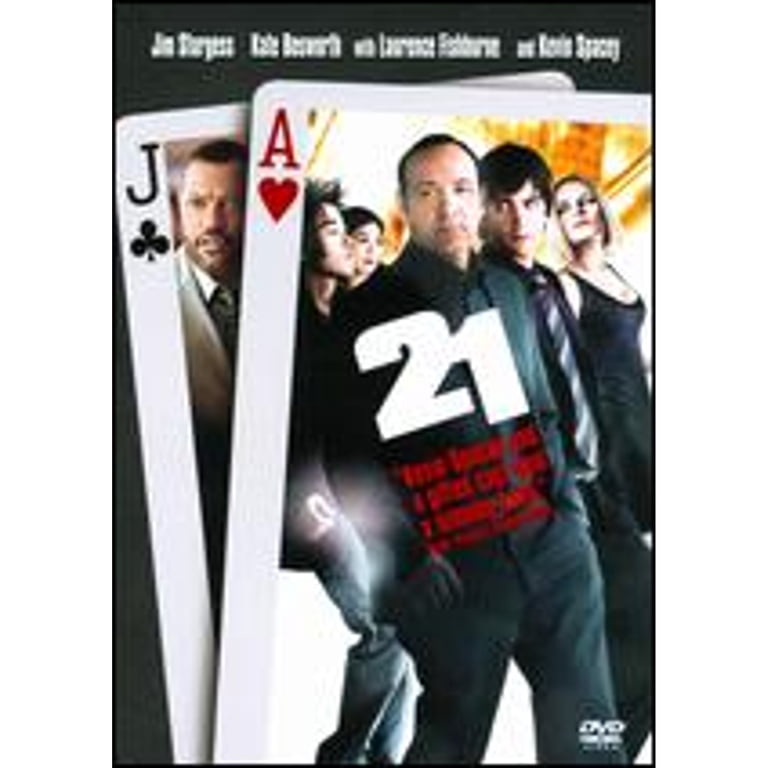 21 (DVD) - Las Vegas Casino Drama Starring Kevin Spacey, Jim