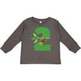thumbnail image 3 of Inktastic 2nd Birthday Jungle Monkey Childs Boys or Girls Long Sleeve Toddler T-Shirt, 3 of 5
