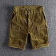 thumbnail image 3 of Pantalones cortos microelásticos de cinco cuartos para hombre: pantalones cortos informales duraderos, para uso diario/en casa, múltiples tallas (M-XXXL), fáciles de combinar con camisetas, 3 of 3