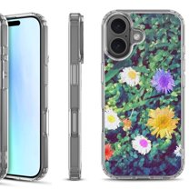 For iPhone 17 Shockproof Protective Phone Case, by OneToughShield - Daisy Paint