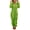Green, variant on Coduop Women Warm Fuzzy Faux Pajamas Lounge Romper Jumpsuit Zip Up Hoodies S-5XL