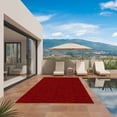 thumbnail image 3 of Red Floral Outdoor Rug for Patio/Deck/Porch, Non-Slip Large Area Rug 3 x 5 Ft, Country Farmhouse Abstract Flowers Pattern Indoor Outdoor Rugs Washable Area Rugs, Reversible Camping Rug Carpet Runner, 3 of 8