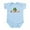 Sky Blue, variant on CafePress - Irishrican Infant Bodysuit - Baby Light Bodysuit, Size Newborn - 24 Months