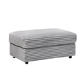 thumbnail image 3 of Corduroy Sofa with Cup Holders | High Back Design | 2 Throw Pillows | Sofa for Office Break - Relaxing and Supportive, 3 of 5