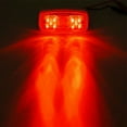 Red 10Led Side Marker Lights Camper Truck Trailer Rv Running Lamp
