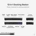 thumbnail image 4 of Estación de acoplamiento 12 en 1 USB C dual 4K enchufable para Chromeboo, 4 of 6