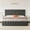 Dark Grey, variant on Huloretions Full/Queen/King Size Bed Frame,Upholstered Platform With 4 Storage Drawers Linen Upholstered Platform Bed Frame With Wooden Slats Support,No Box Spring Needed