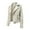 Beige, variant on Women's Modern Leather Jacket with Notch Collar and Asymmetric Zipper Design for Stylish Outerwear
