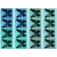 thumbnail image 1 of Ahgly Company Indoor Rectangle Patterned Medium Teal Green Area Rugs, 5' x 8', 1 of 6