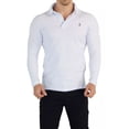 thumbnail image 3 of Playeras Polo John Leopard Manga Larga Muscle Fit, 3 of 5