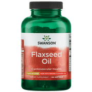 Swanson Flaxseed Oil (Omegatru) 1,000 mg 100 Softgels