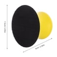 thumbnail image 2 of SKISUNO Pu Sanding Disc 2Pcs 3 Inch Yellow for Household Cleaning and Wood Polishing, 2 of 8