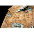 thumbnail image 5 of HILASON Western Horse Saddle Treeless Trail Barrel American Leather | for Horses, 5 of 5