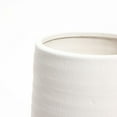 thumbnail image 5 of LuxenHome White Terracotta 16.1-Inch Tall Indoor and Outdoor Cylinder Vase, 5 of 7