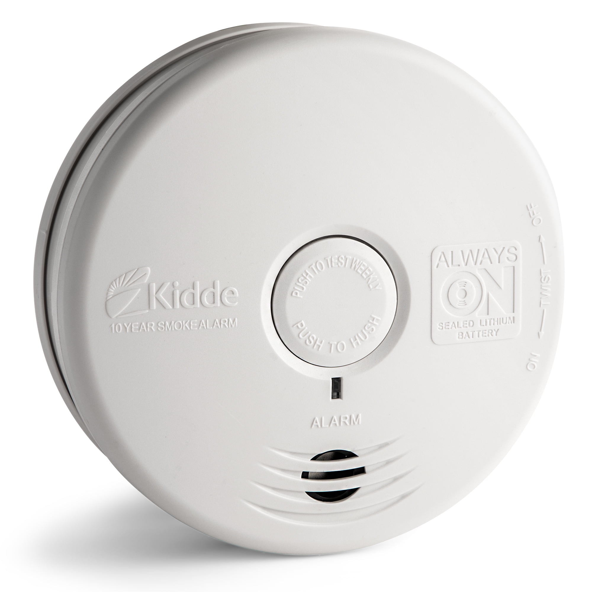 Kidde P3010L Worry-Free Living Area Photoelectric Smoke Alarm /10 YEAR BATTERY!! 