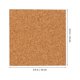 thumbnail image 5 of 36 posavasos cuadrados de corcho autoadhesivos de 2 mm de grosor, láminas de corcho para posavasos y manualidades., 5 of 7