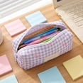 thumbnail image 5 of Cloth Pencil Pouch Makeup Brush Bags - Versatile Travel Organizer for Cosmetics, Toiletries, and Small Gadgets - Perfect Gift for Any Occasion, Lightweight and Stylish Design,Purple, 5 of 5