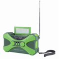 thumbnail image 1 of 10000MAh Emergency Radio, Solar Hand Crank Radio, Portable Radio with Phone Charger, LED Flashlight Green, 1 of 6