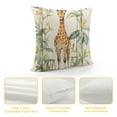 thumbnail image 4 of Chilfamy Giraffe Plant Stand Tall Pillow Covers for Couch Sofa Indoor Outdoor Home Decor Zipper Closure 1PC 20x20in, 4 of 5