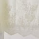 thumbnail image 5 of Granjero Gordo Cortina transparente de encaje con bordado floral, bolsillo para barra, cortina corta para ventana pequeña, 1 pieza (130 x 40 cm, beige), 5 of 5