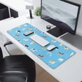 thumbnail image 2 of Long Mouse Pads for Desk,Kirky Hasky Dalmatian Desk Mats on Top Of Desks, Desk Mouse Pad Extra Large with 3mm Non-Slip Base and Stitched Edge for Gaming,Office,Work,Home 31.5"x11.8", 2 of 6